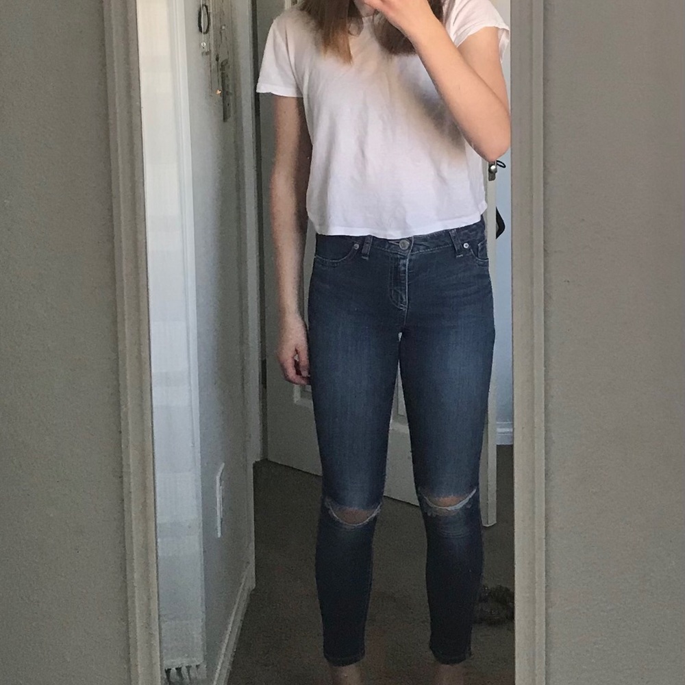 Dark Wash Skinny Jeans